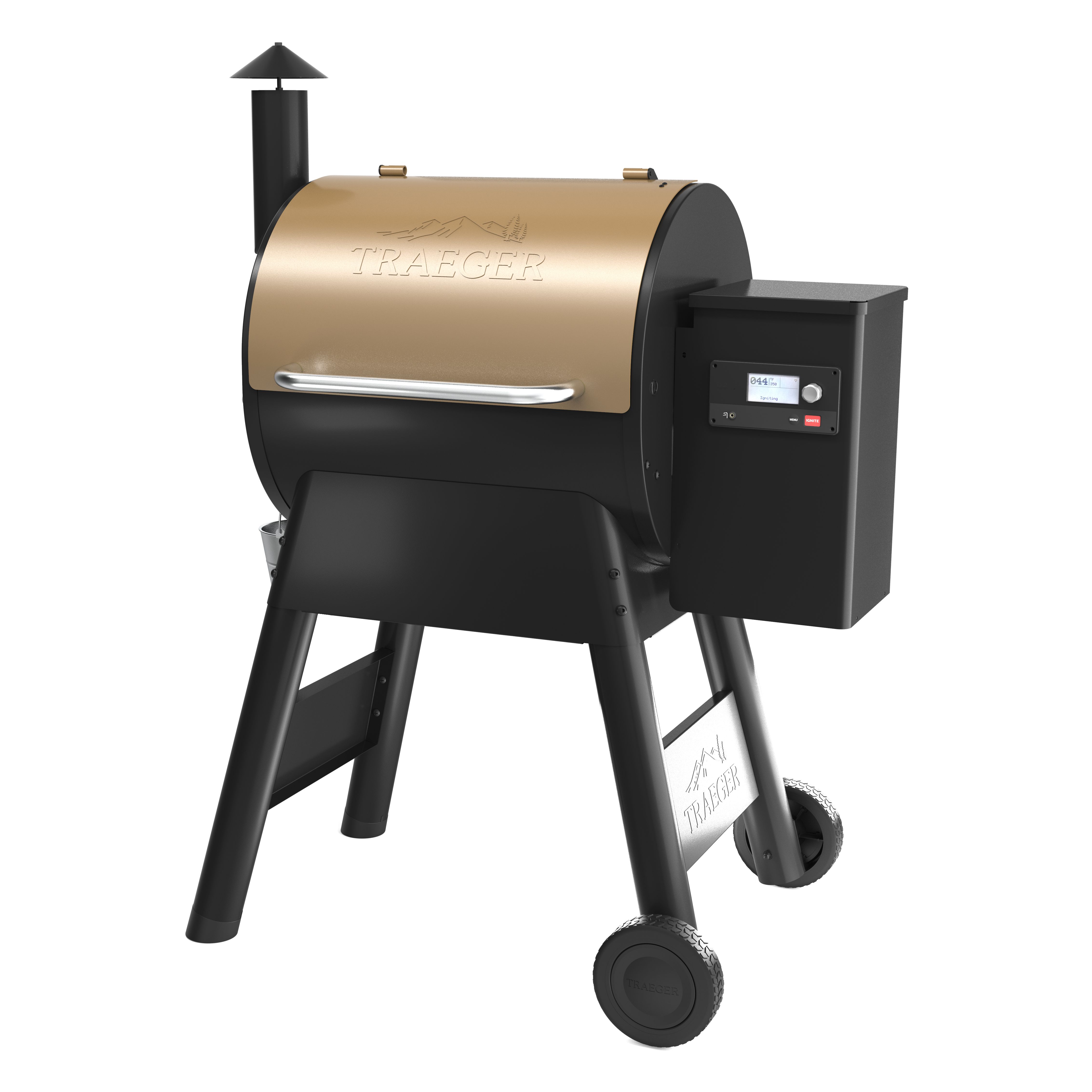Traeger Pro 575 Bronze Wood burning grill 1029mm (W) x 670mm (D) x 1344mm (H)