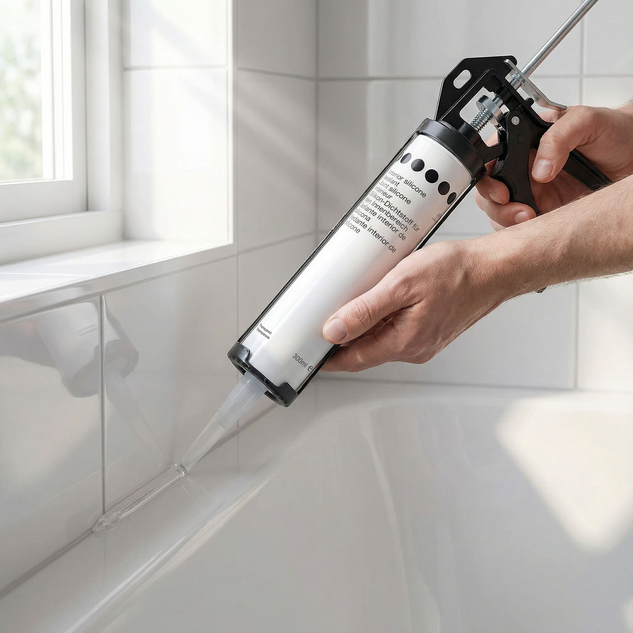 Translucent Silicone-based General-purpose Sealant, 300ml