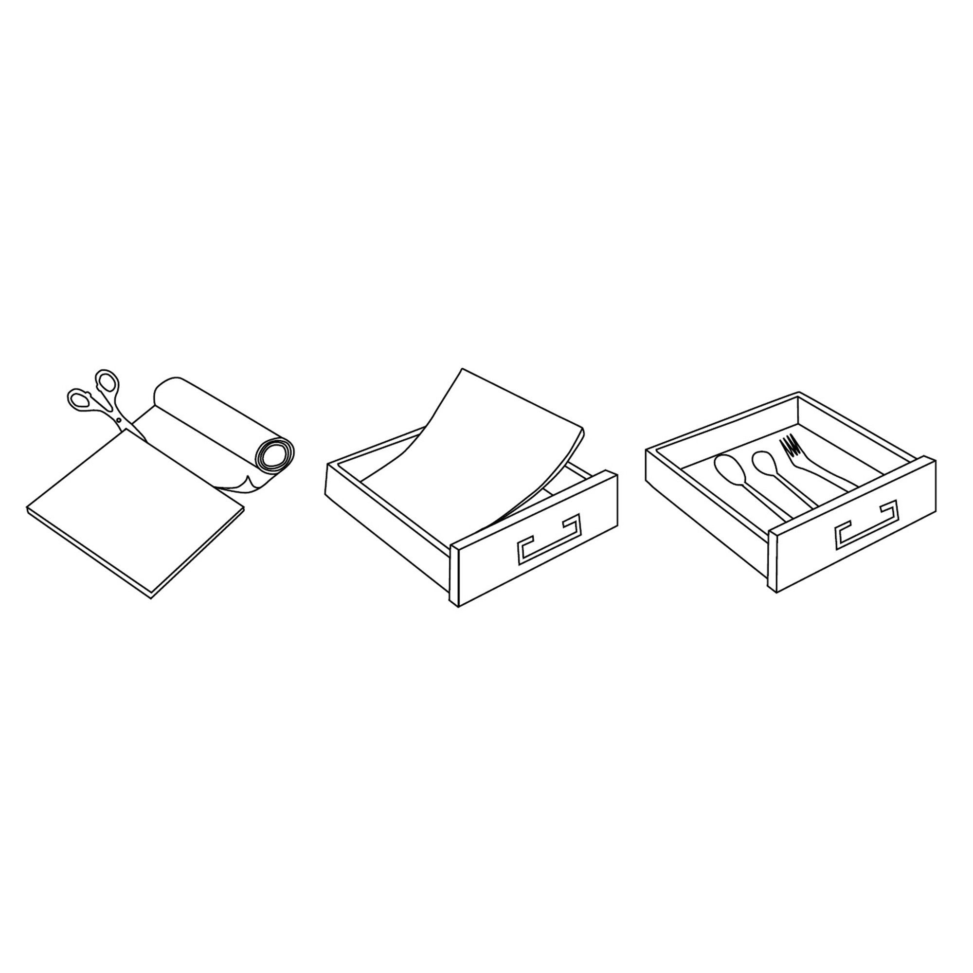 Transparent Drawer liner