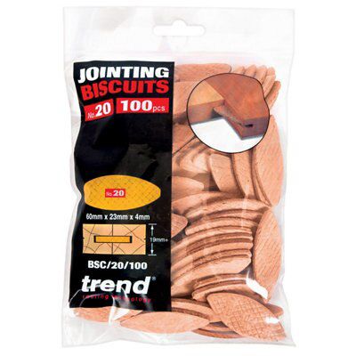 Trend Jointing biscuits, Pack of 100