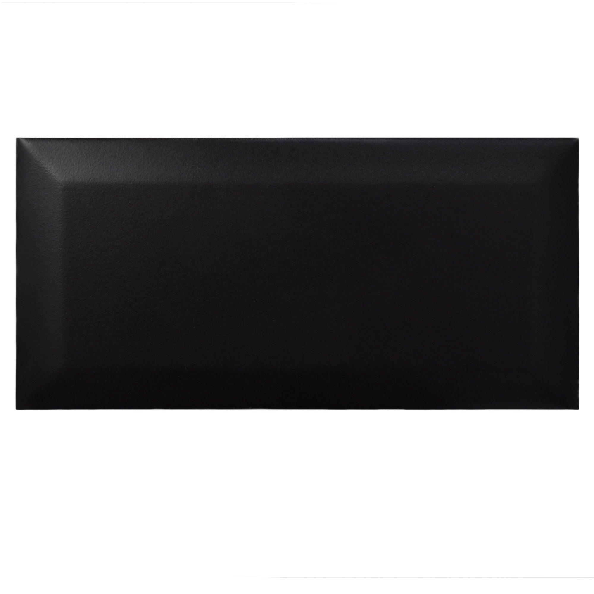 Trentie Black Matt Metro Ceramic Indoor Wall Tile Sample