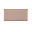 Trentie Blush Gloss Metro Ceramic Wall Tile, Pack of 40, (L)200mm (W)100mm
