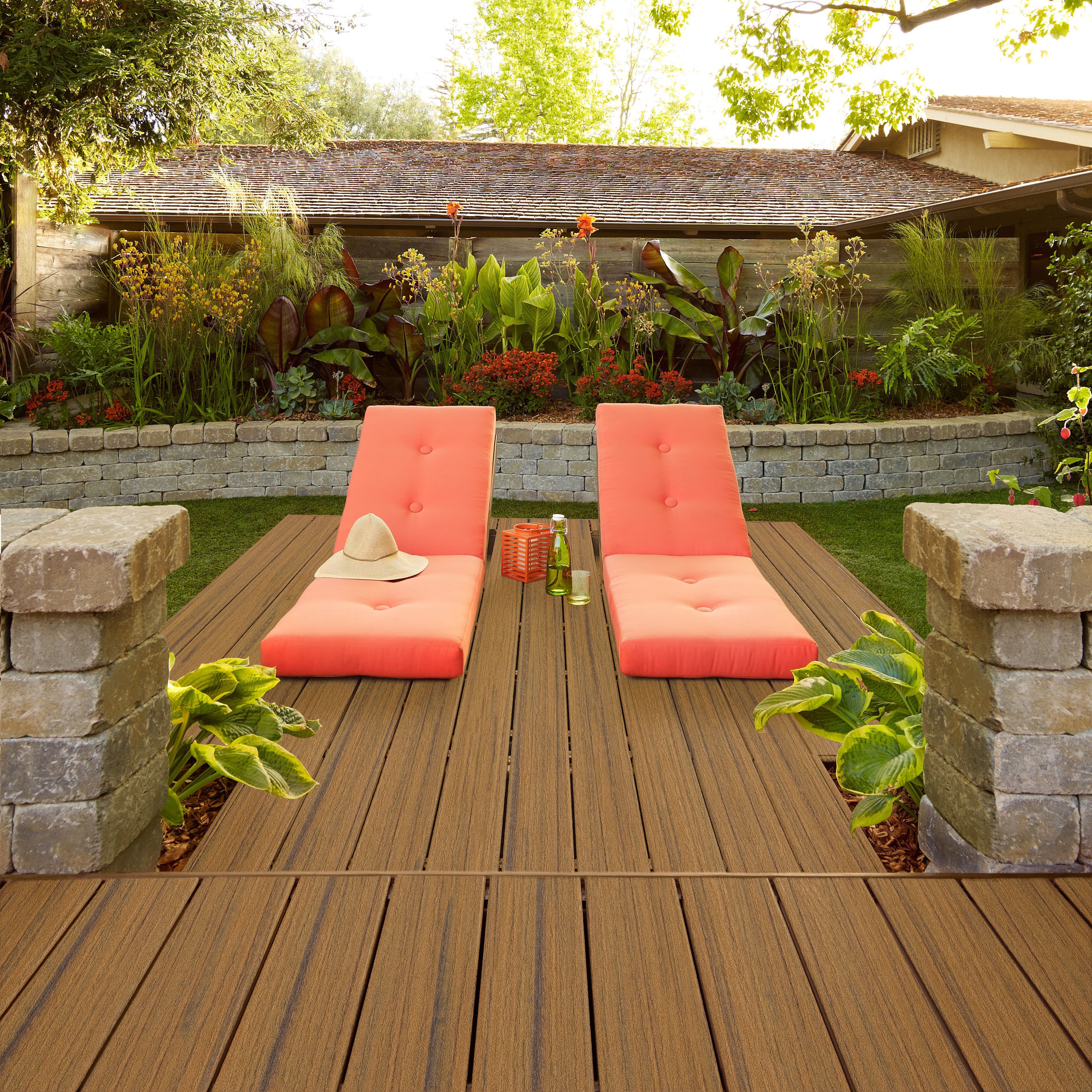 Trex® Torino brown Composite Deck board (L)2.4m (W)140mm (T)24mm, Pack of 4