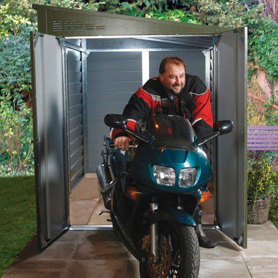 Trimetals best sale motorcycle storage