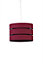 Trio Crimson red Pendant Light shade (D)35cm