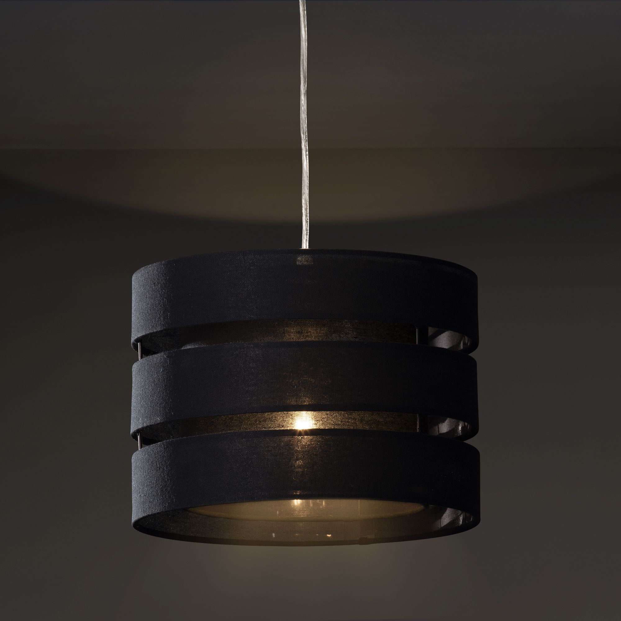 Trio Midnight blue Pendant Light shade (D)35cm