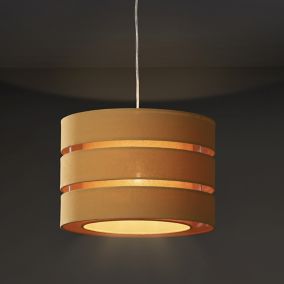 Trio Mustard yellow Pendant Light shade (D)35cm