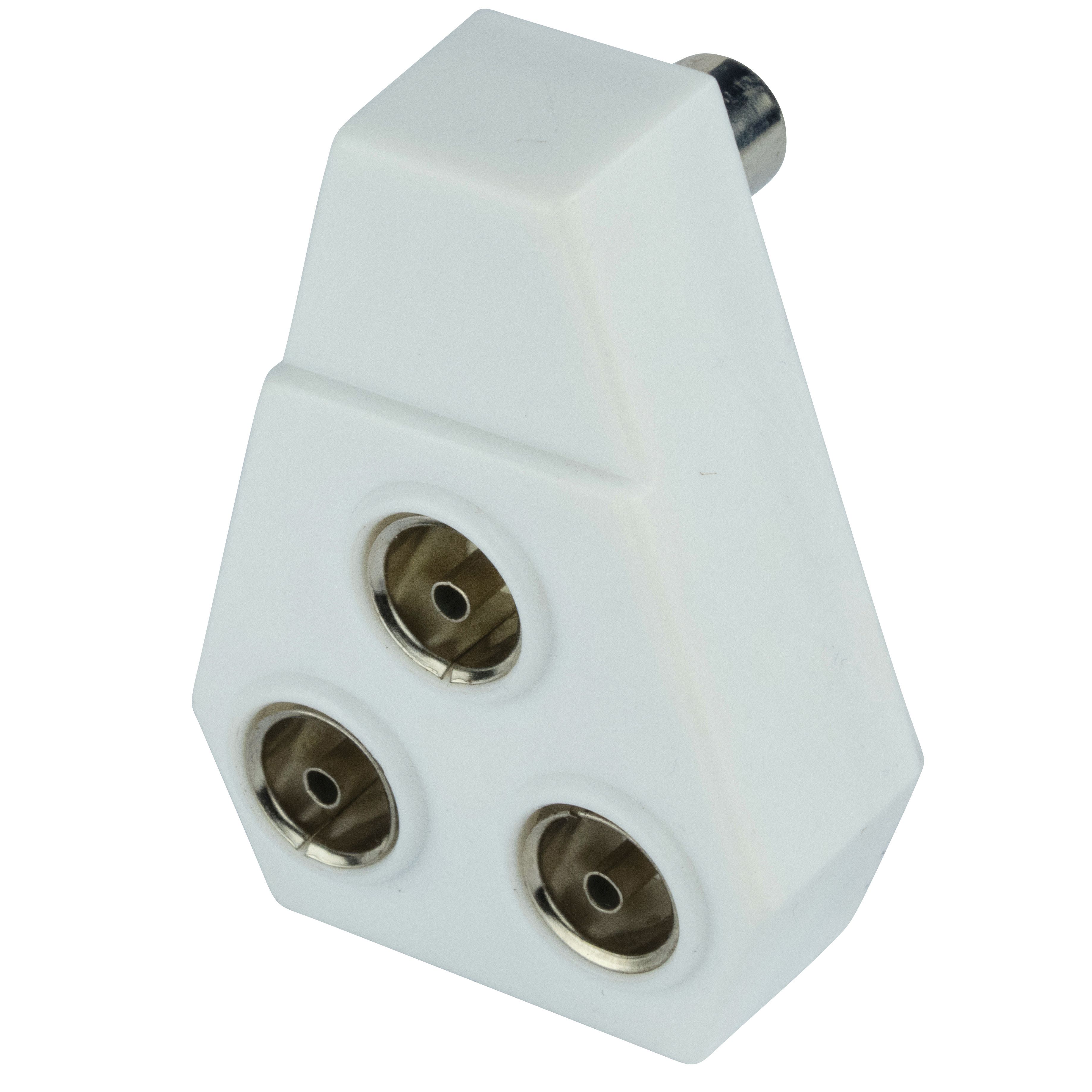 Tristar 3 way Coaxial aerial splitter at B&Q