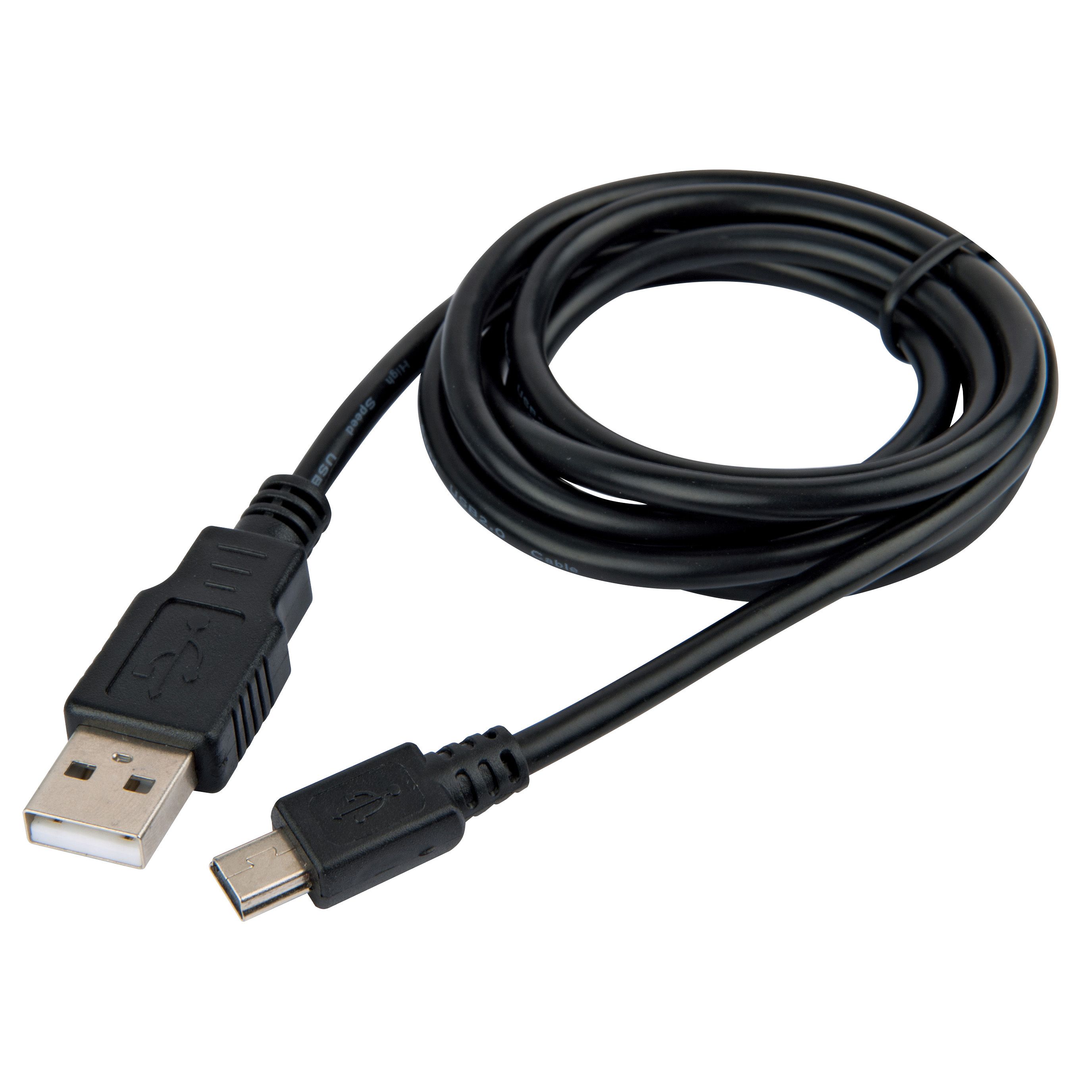 black usb cable