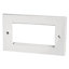 Tristar White Modular front plate