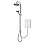 Triton Amala DuElec® White Manual Electric Shower, 9.5kW