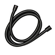Triton Black Plastic Shower hose, (L)1.5m