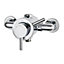 Triton Elina Concentric Chrome effect Exposed Thermostatic Shower mixer