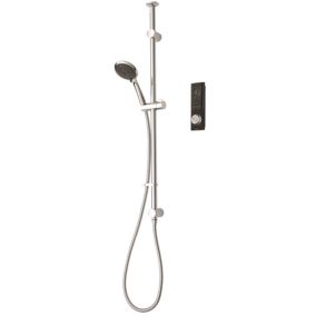 Triton Home Chrome effect Ceiling fed Low pressure Mixer Concealed valve Gravity-pumped Shower