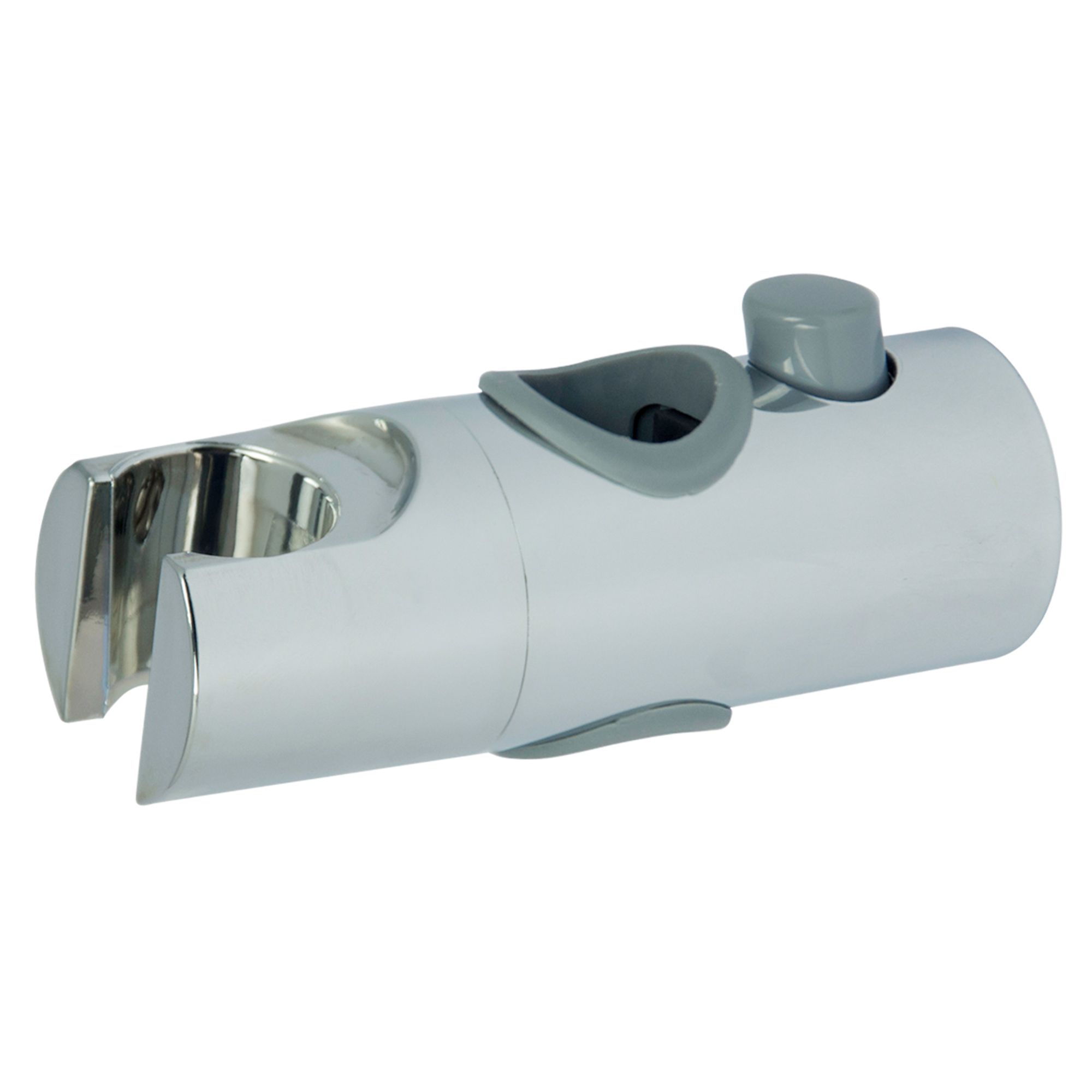 Triton Living Silver Chrome effect Shower head holder DIY at B&Q