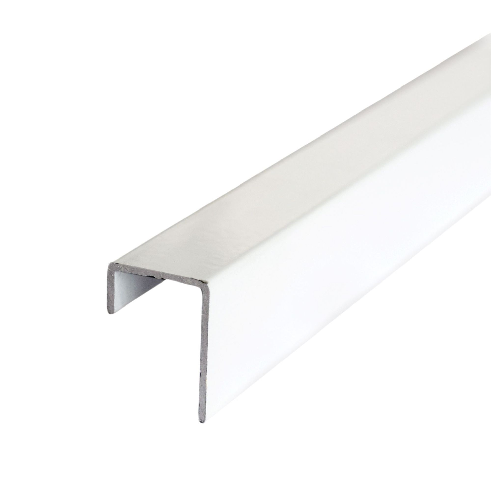Triton Panel end cap (W)11mm (T)11mm - Gloss White