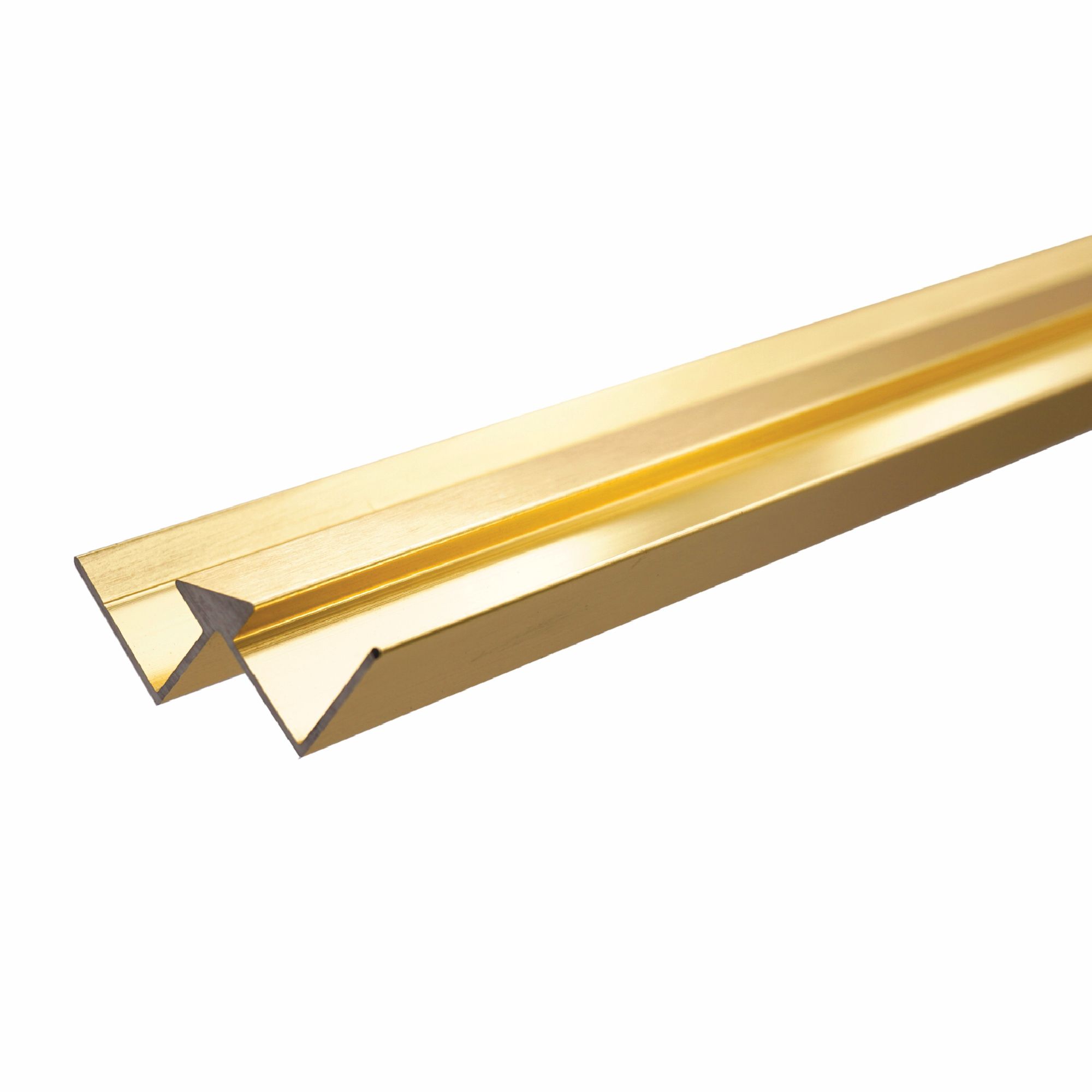 cut the corner様オーダー Triton Panel internal corner joint (W)11mm (T)11mm - Gloss Brass