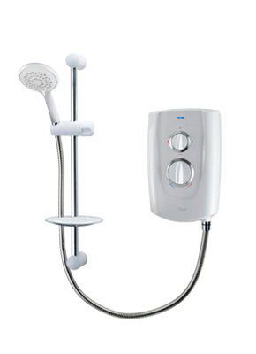 Triton T70GSI+ White Electric shower, 10.5 kW | DIY at B&Q