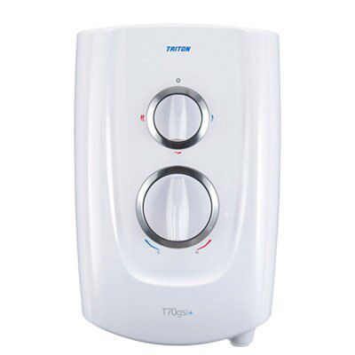 Triton T70GSI+ White Electric Shower, 10.5kW
