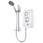 Triton T80 Easi-Fit+ White Thermostatic Electric Shower, 8.5kW