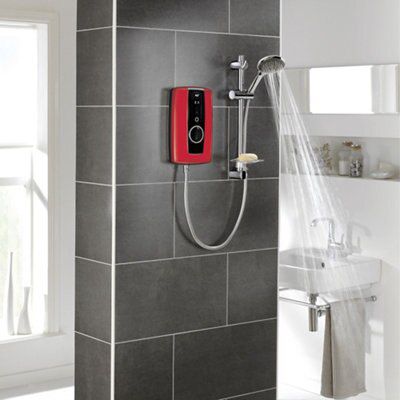 Triton Temptation Red Electric Shower, 8.5kW