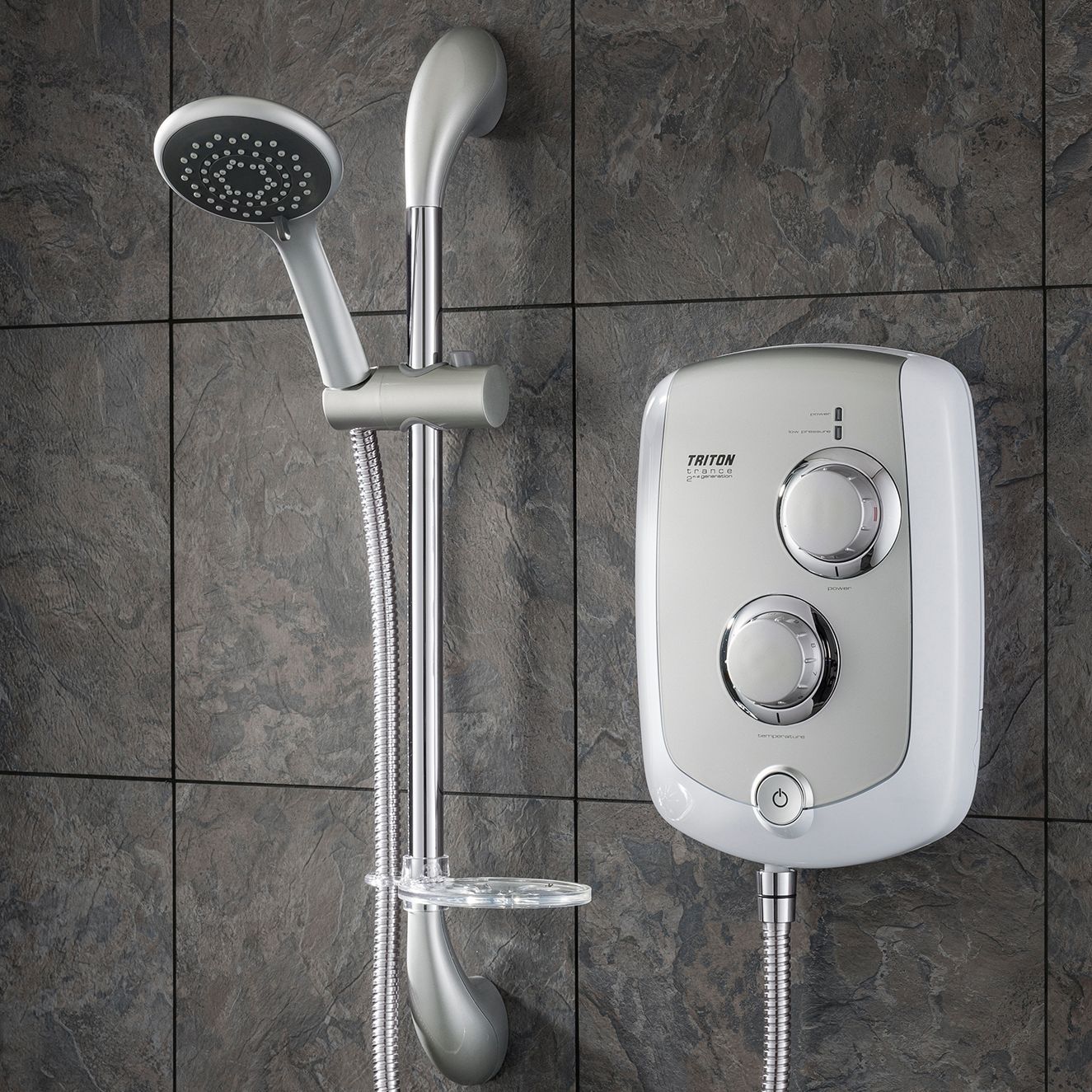 Triton Trance White Electric Shower, 10.5kW