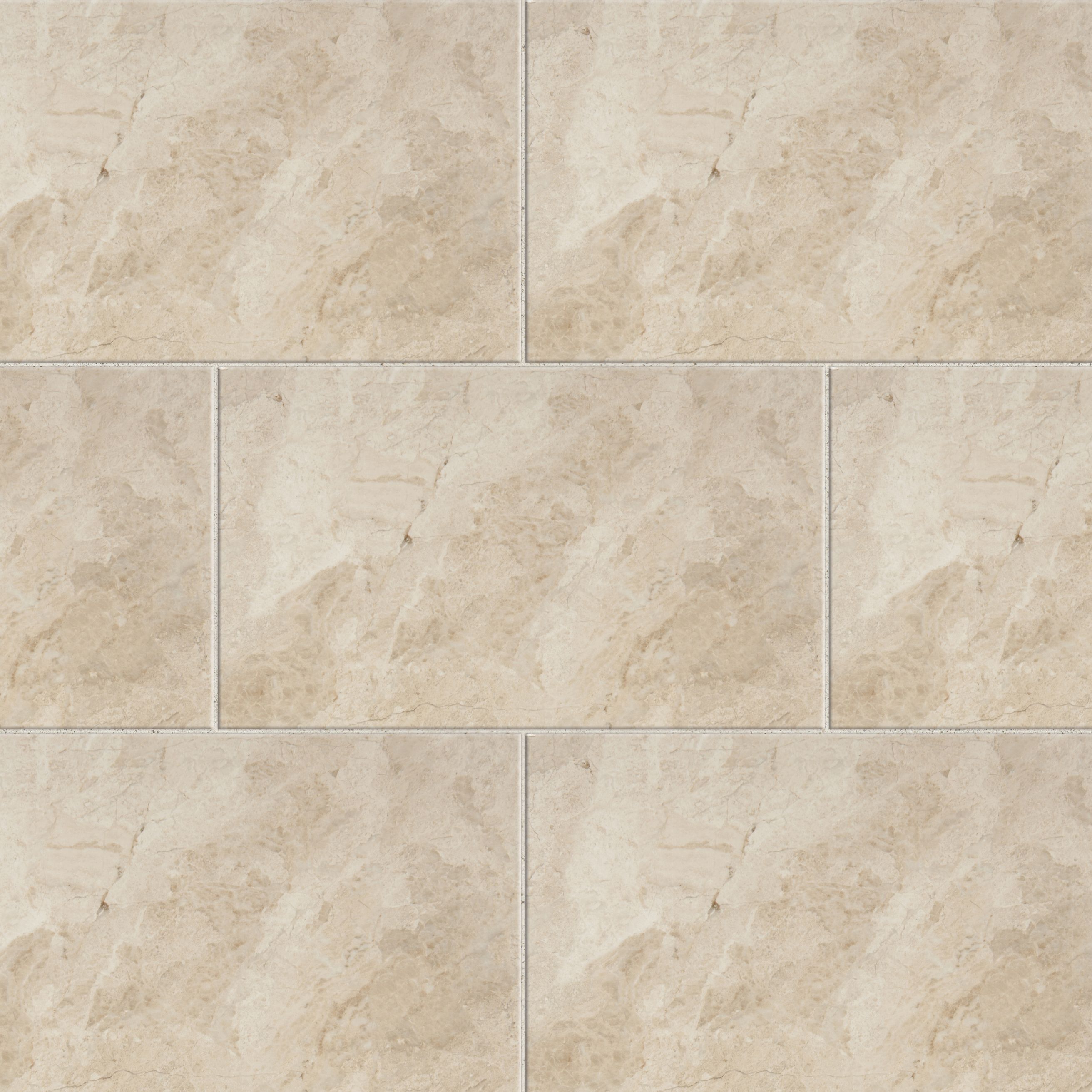 Troy Haver Sand Matt Travertine Stone effect Ceramic Indoor Wall & floor Tile - 4