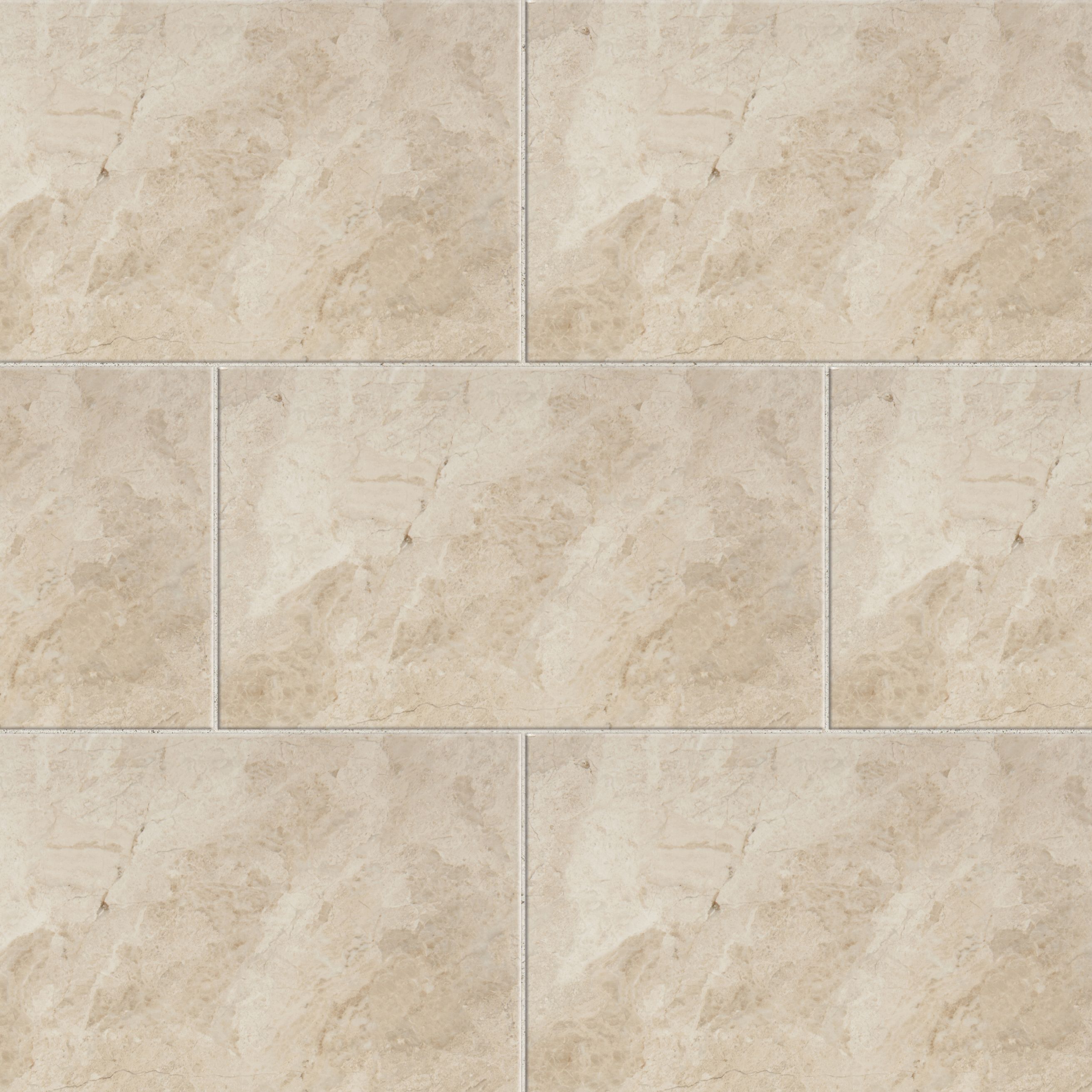 Troy Haver Sand Matt Travertine Stone effect Ceramic Indoor Wall & floor Tile, Pack of 6, (L)300mm (W)600mm