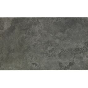 Troy Oscano Anthracite Matt Stone effect Ceramic Wall & floor Tile Sample