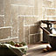 Tumbled Noce Matt Patterned Stone effect Wall Tile Sample