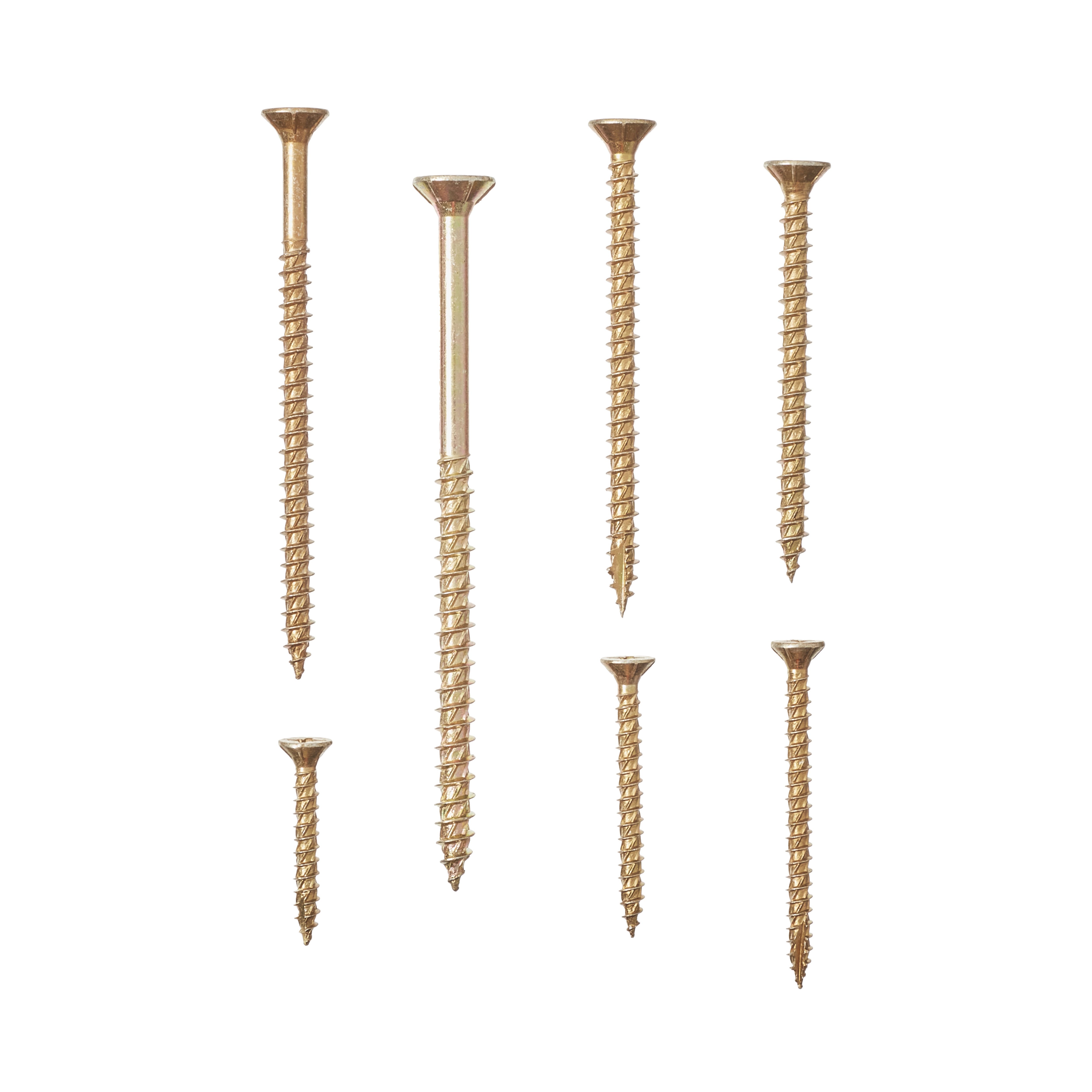 Turbo Gold PZ Double self-countersunk Carbon steel (C1022) Screws trade case, Set of 1000