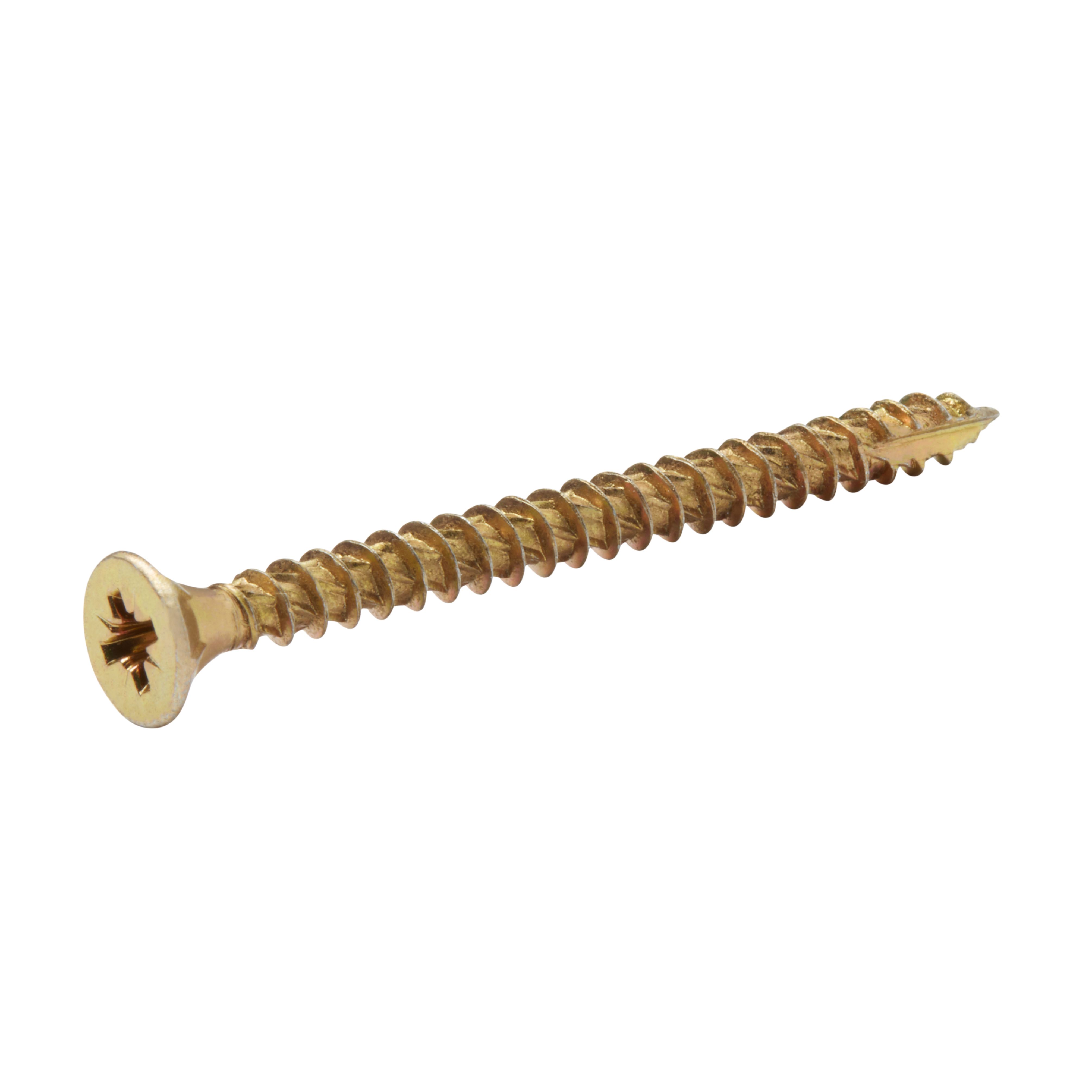 TurboDrive Assorted wood screw PZ Double-countersunk Yellow-passivated Carbon steel Screw, Pack of 1200