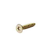 TurboDrive TX Double-countersunk Yellow-passivated Steel Wood screw (Dia)5mm (L)30mm, Pack of 100