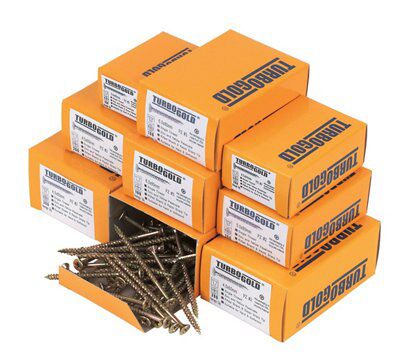 TurboGold PZ Double-countersunk Screws trade case