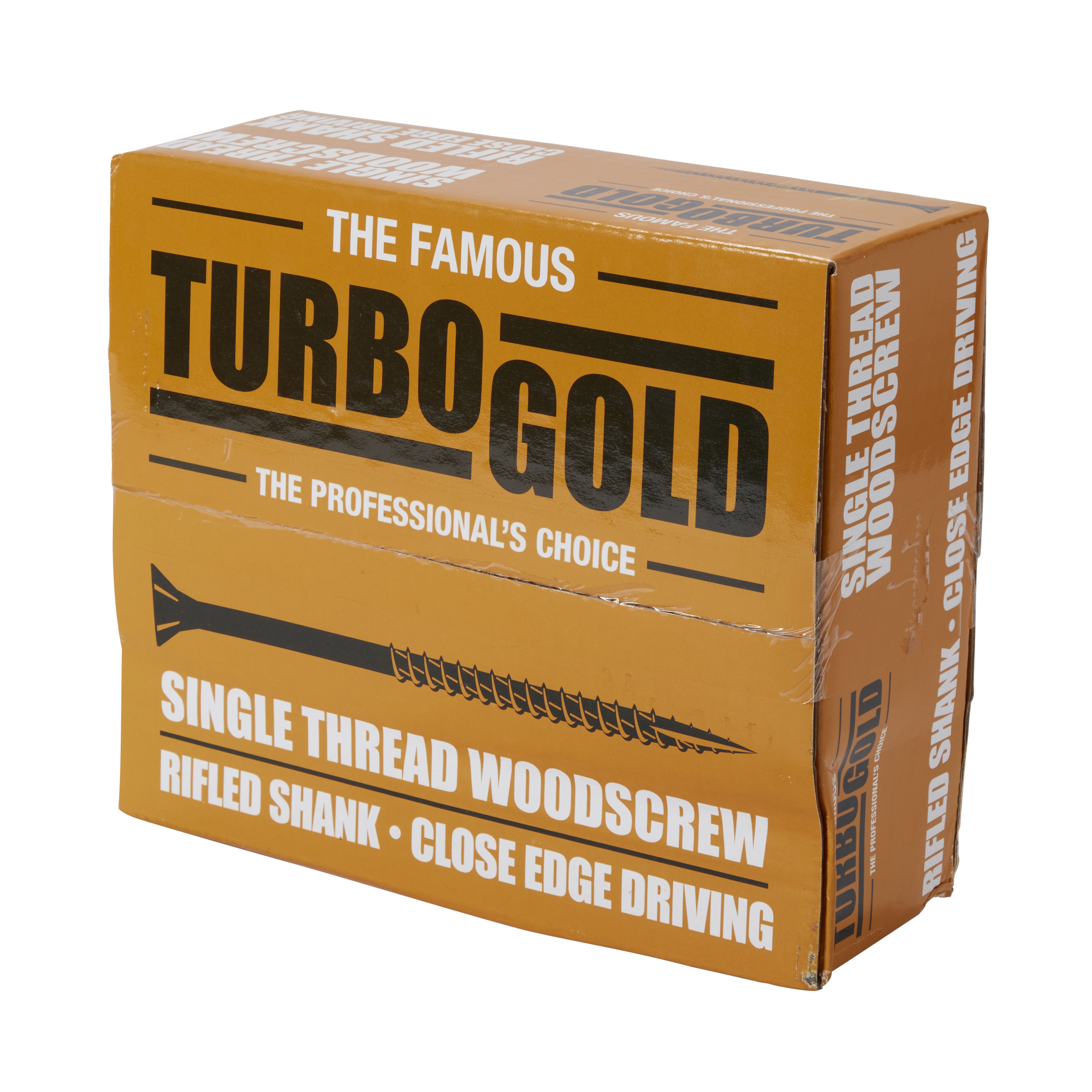 TurboGold PZ Double-countersunk Screws trade case