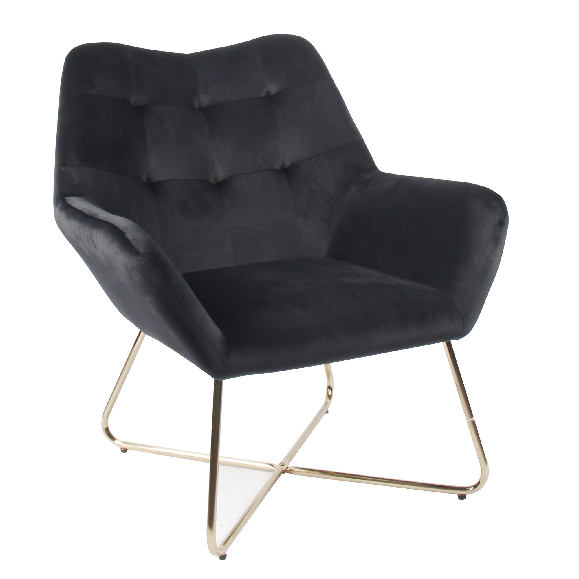 B and q velvet chair discount