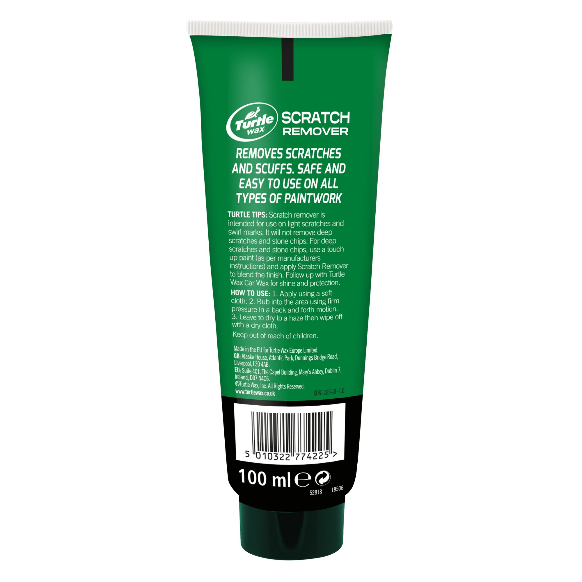 Turtle Wax Paintwork Polish, 100ml