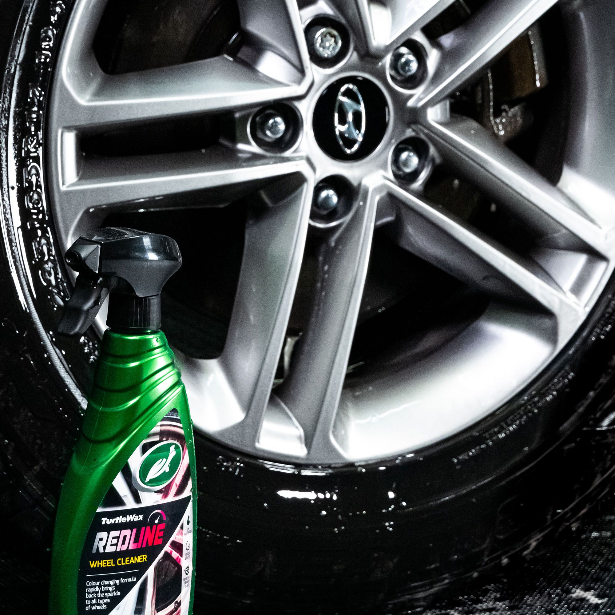 Turtle Wax Redline Wheel Cleaner, 500ml Bottle