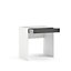 Tvilum Liten Grey 1 drawer Desk (H)765mm (W)747mm (D)482mm