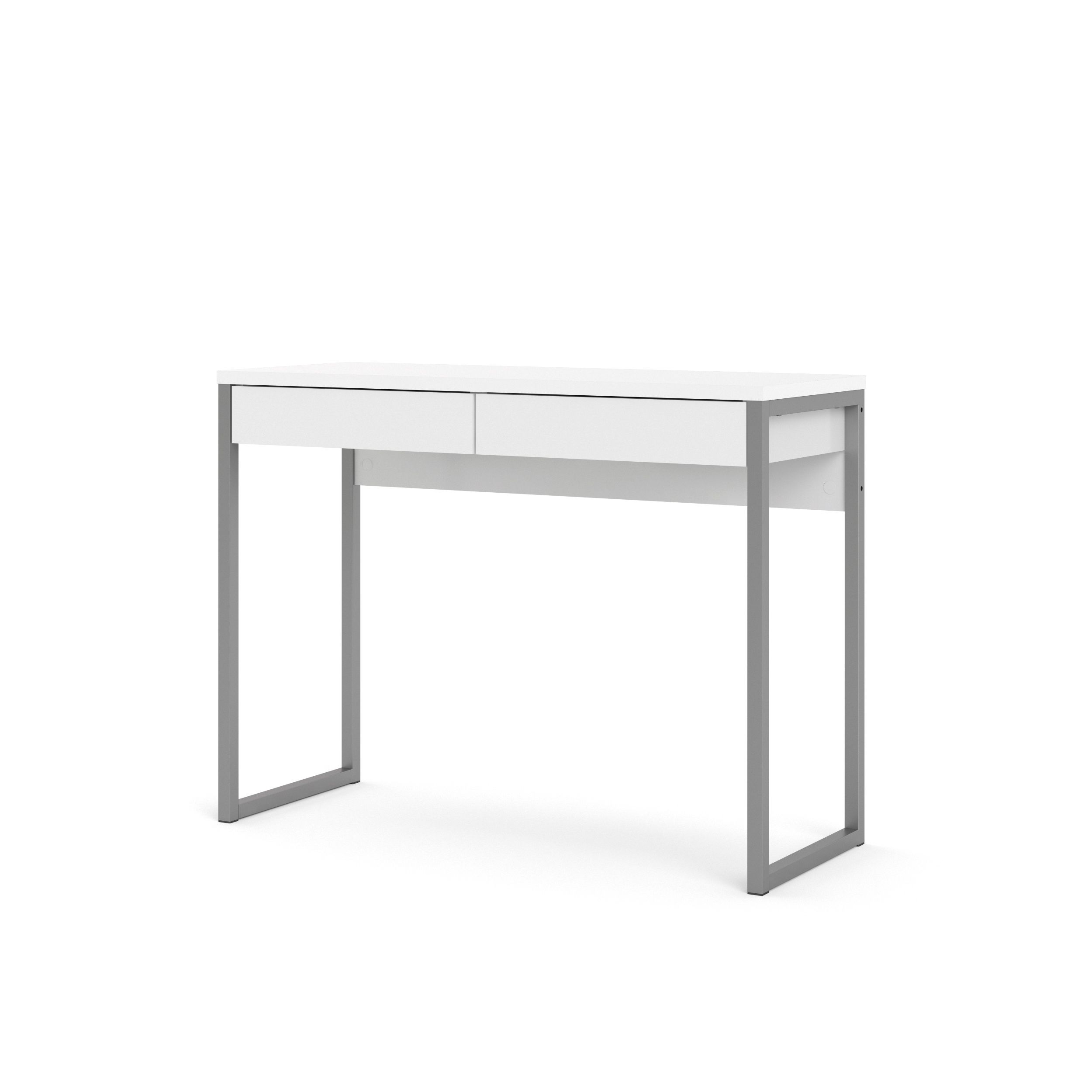 White gloss deals desk cheap