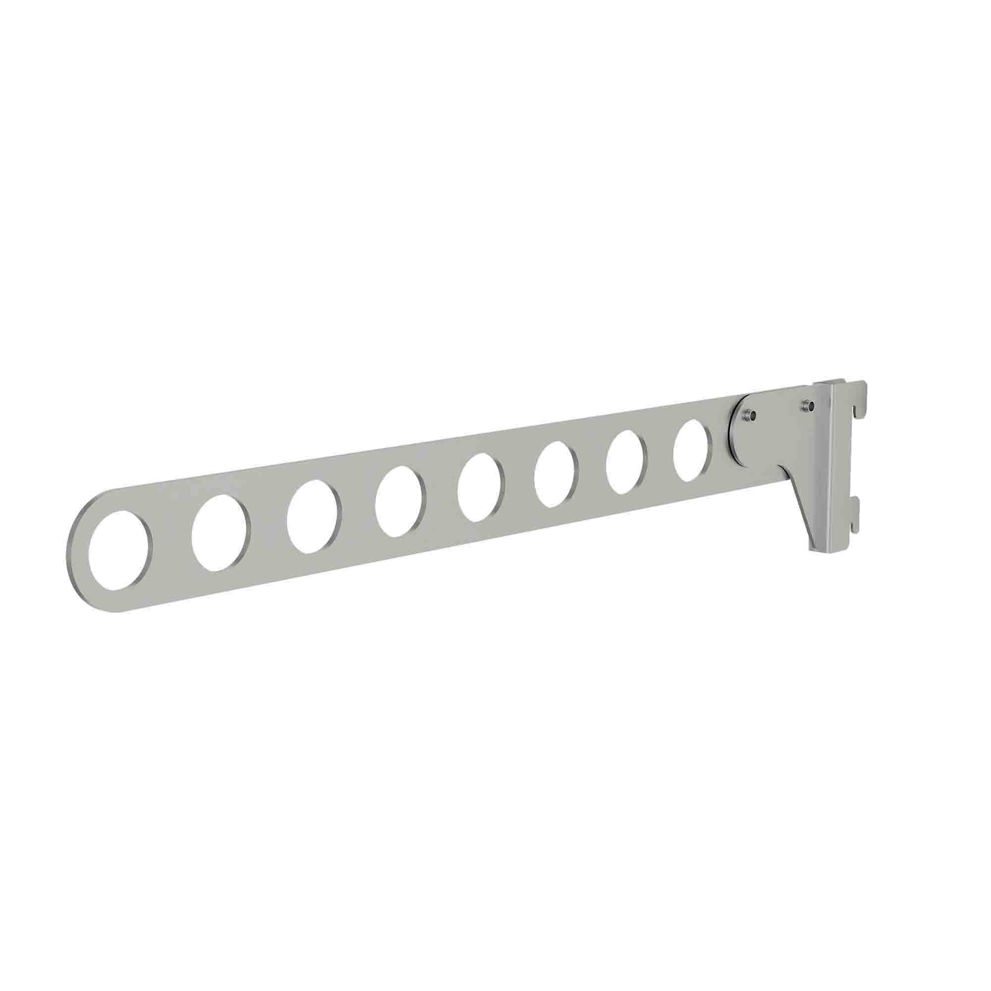 Twinslot Steel Pegboard rail (H)71mm (W)411mm