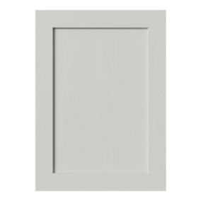 Tydeman Matt grey Shaker Appliance Cabinet door (W)600mm (H)687mm (T)20mm