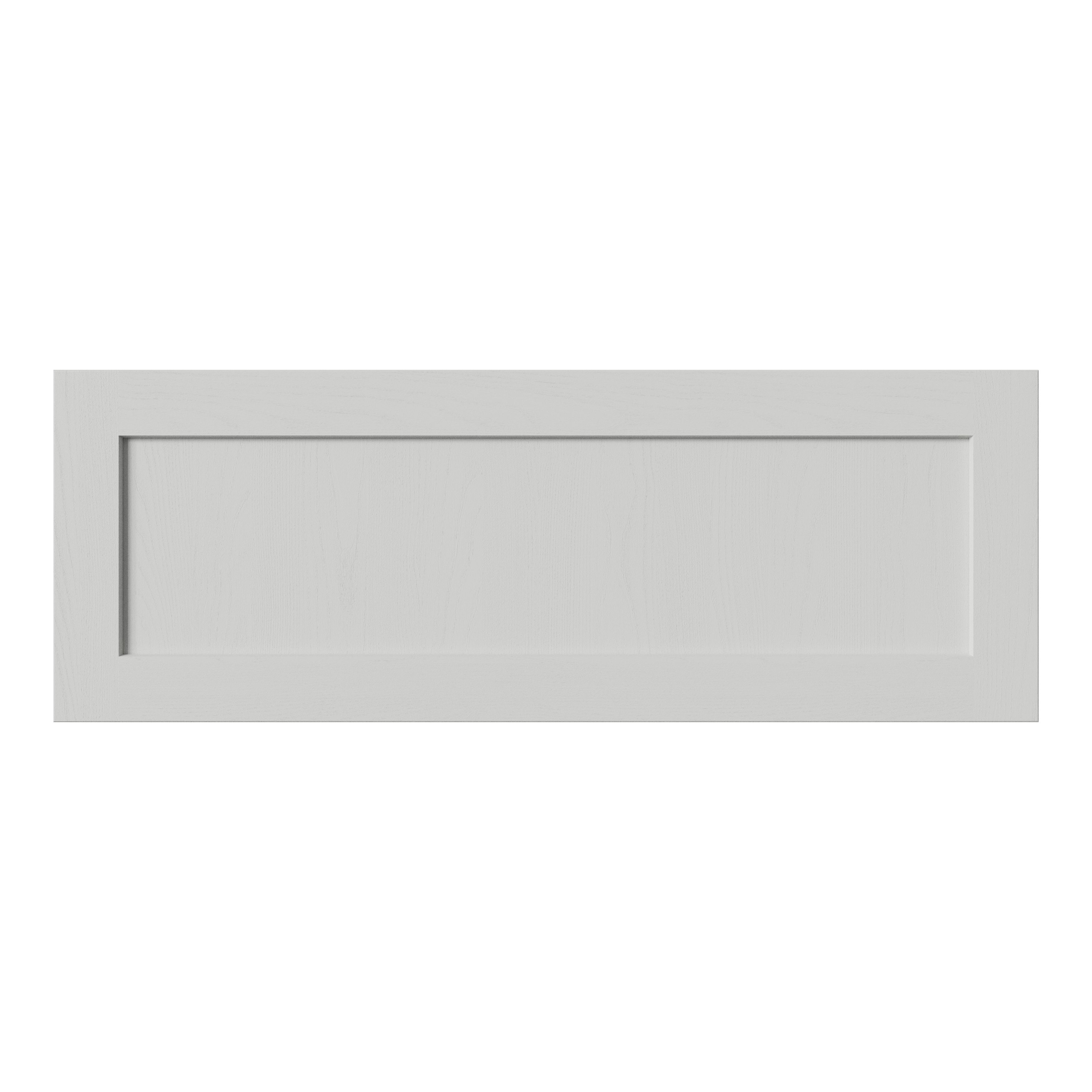 Tydeman Matt grey Shaker Bridging door & pan drawer front, 356mm x 20mm x 997mm 1000mm