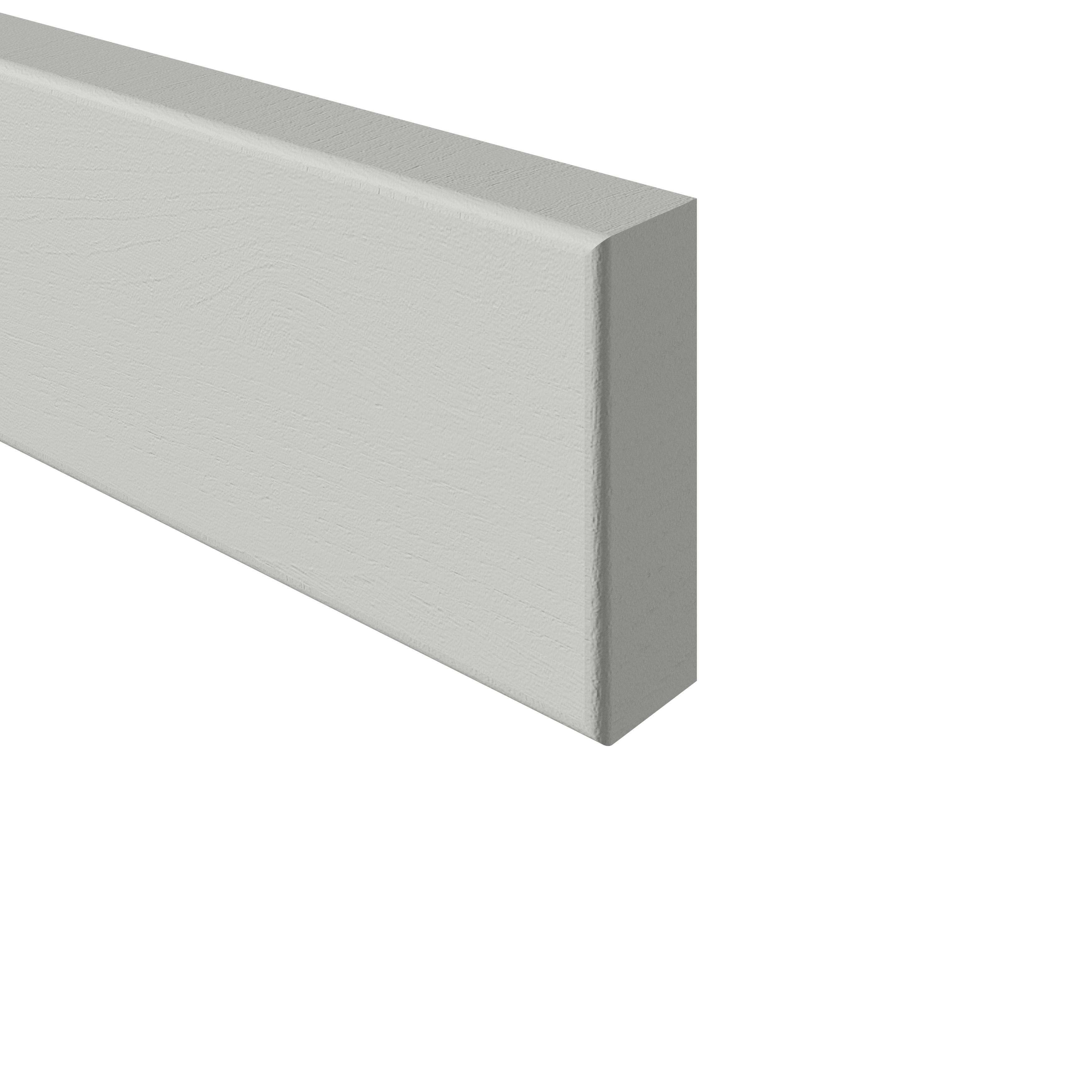 Tydeman Matt grey Standard Appliance Panel (H)58mm (W)597mm