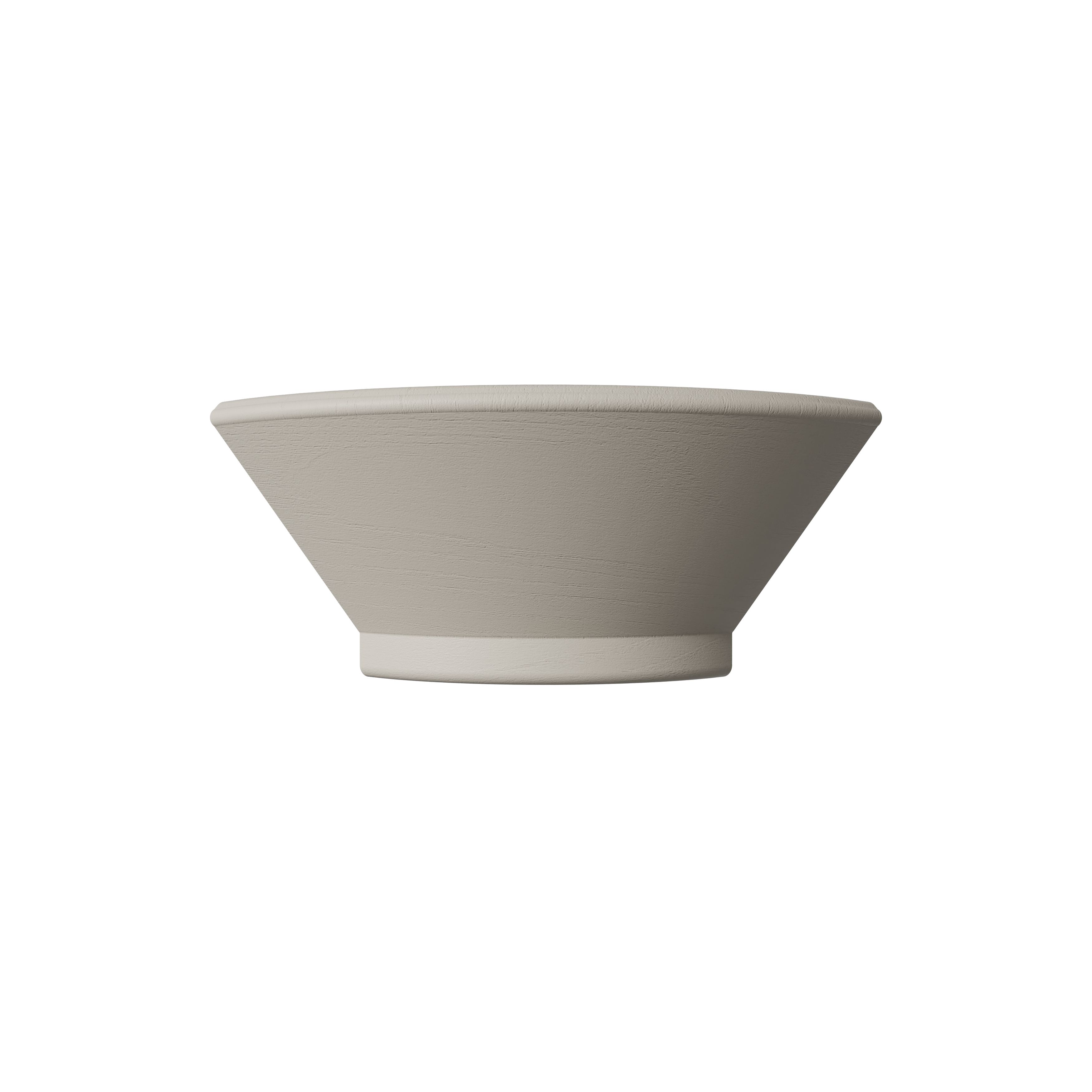 Tydeman Matt pebble natural timber effect Straight Cornice/pelmet ...