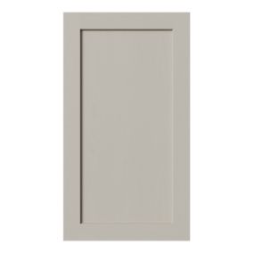 Tydeman Matt pebble Shaker Tall wall Cabinet door (W)500mm (H)900mm (T)20mm