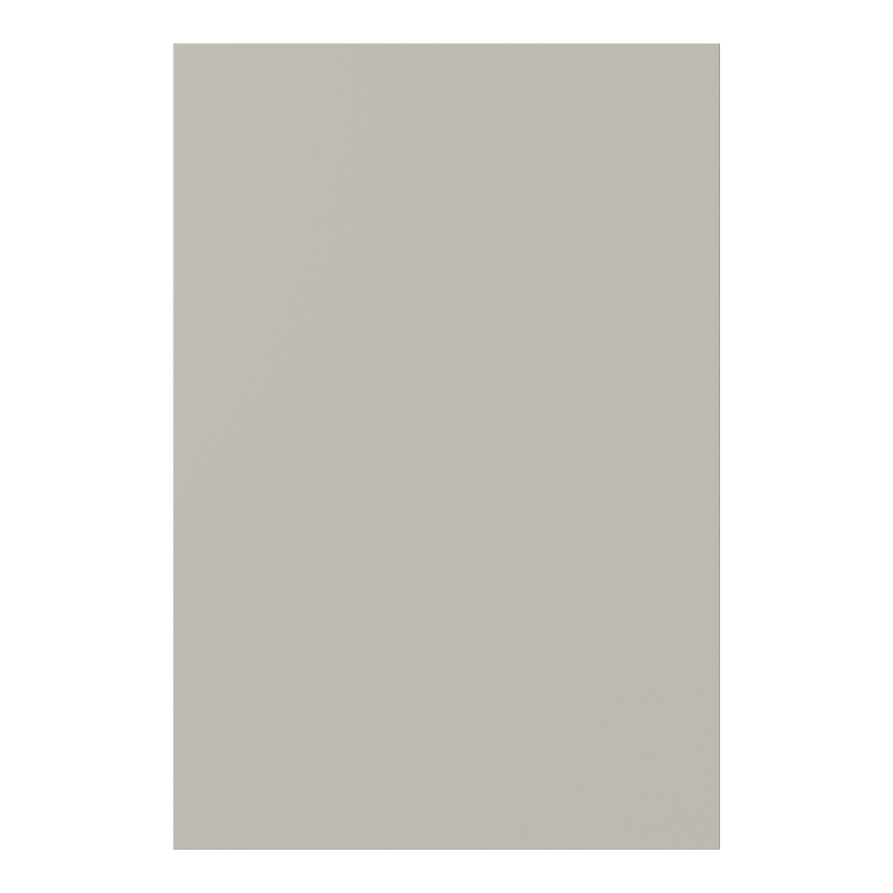 Tydeman Matt pebble Standard Wall end panel (H)960mm (W)360mm