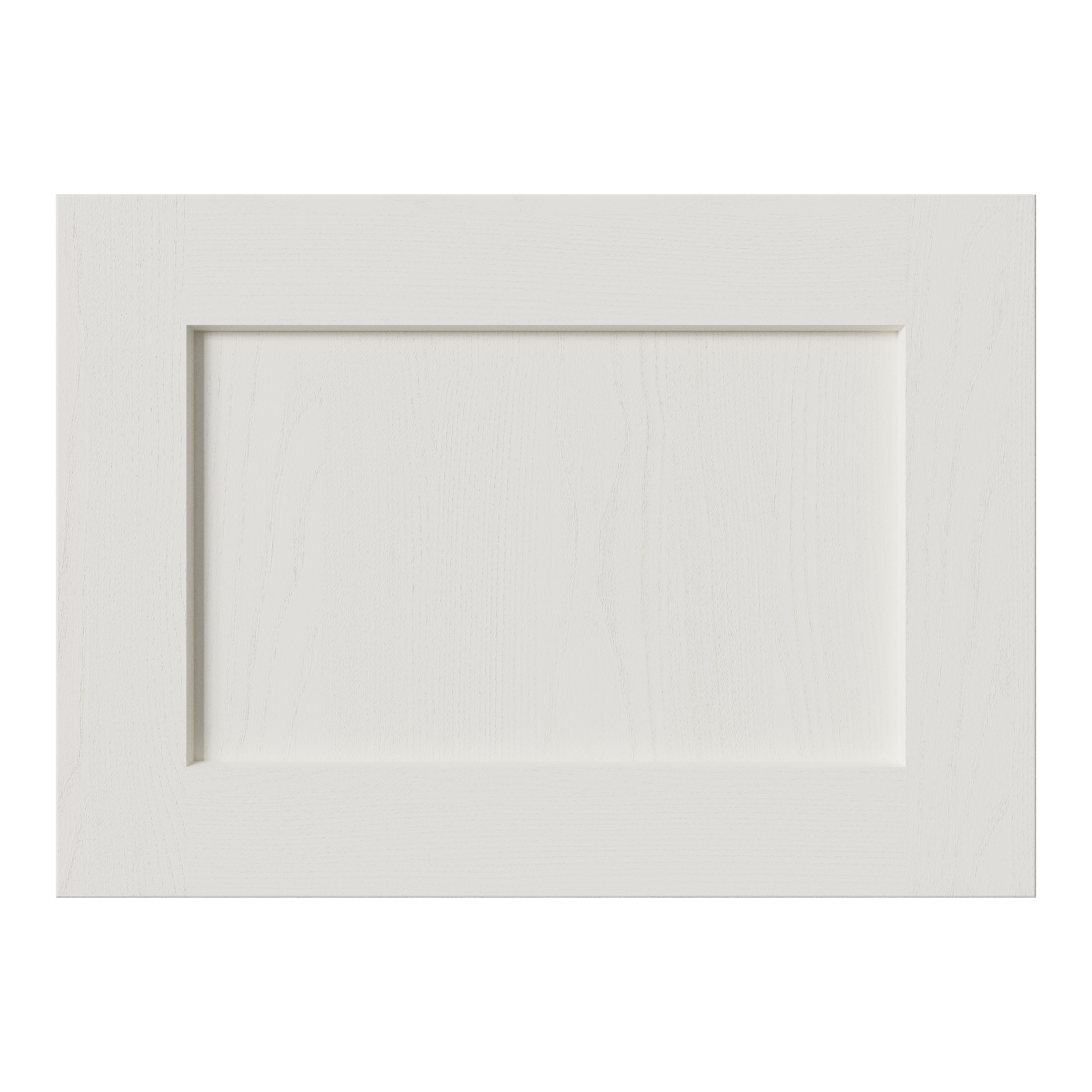 Tydeman Matt porcelain Shaker Bridging door & pan drawer front, 356mm x 20mm x 497mm 500mm