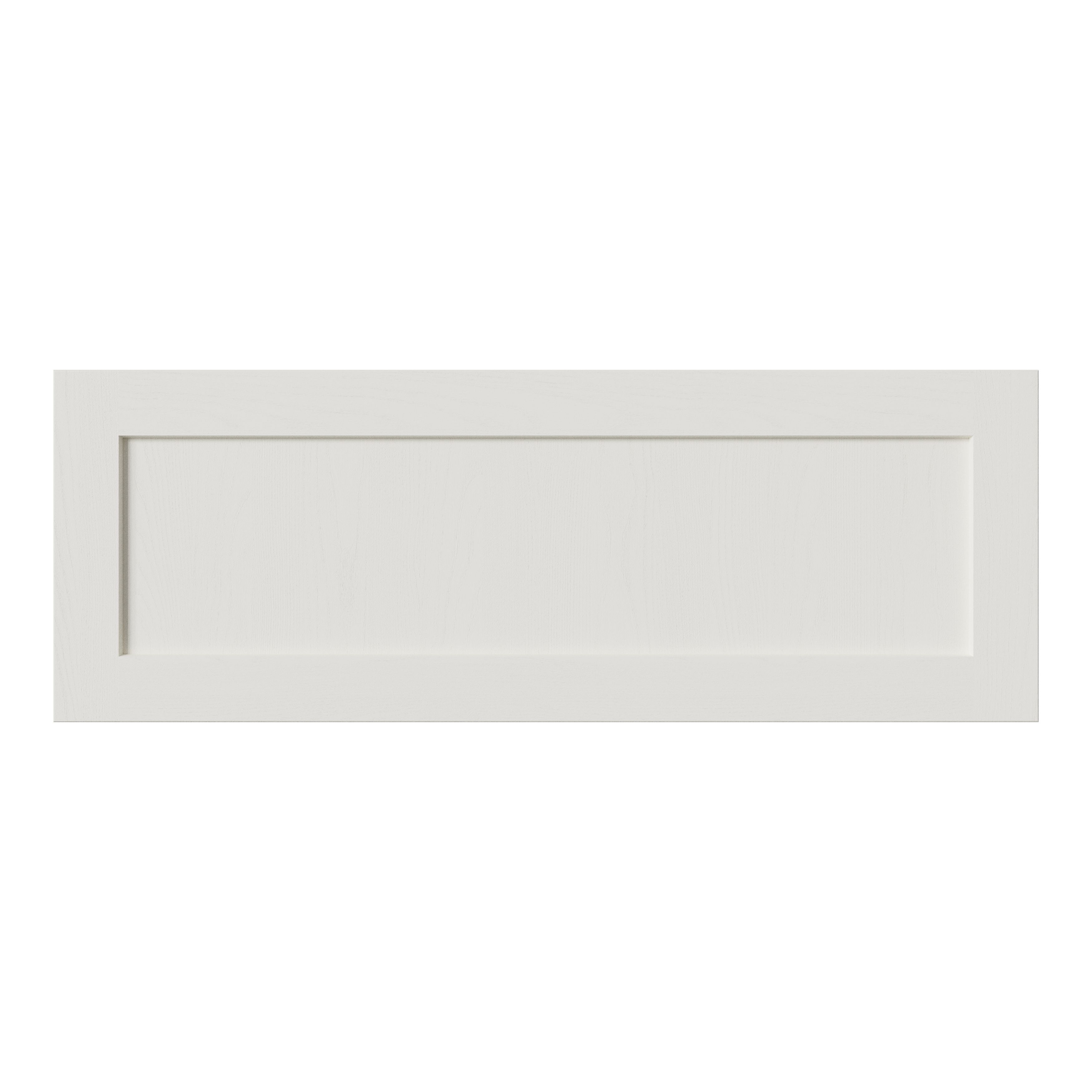 Tydeman Matt porcelain Shaker Bridging door & pan drawer front, 356mm x 20mm x 997mm 1000mm