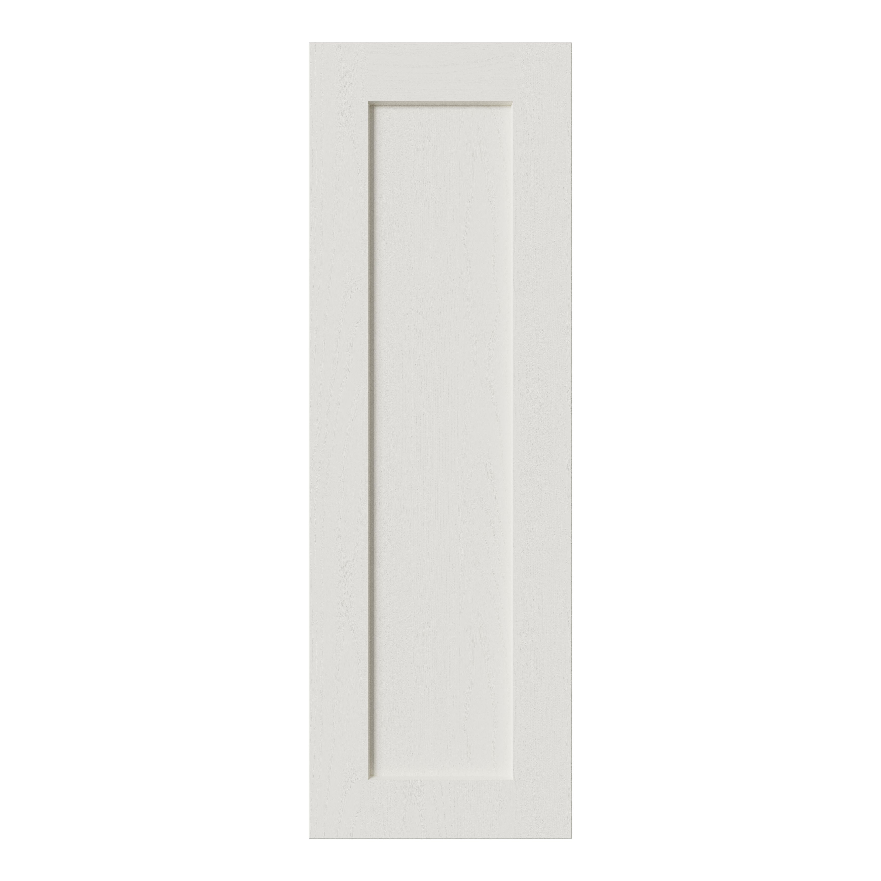 Tydeman Matt porcelain Shaker Tall wall Cabinet door (W)300mm (H)900mm (T)20mm